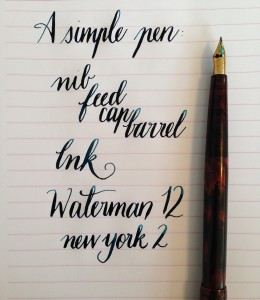 Handwritten Post. A Simple Pen