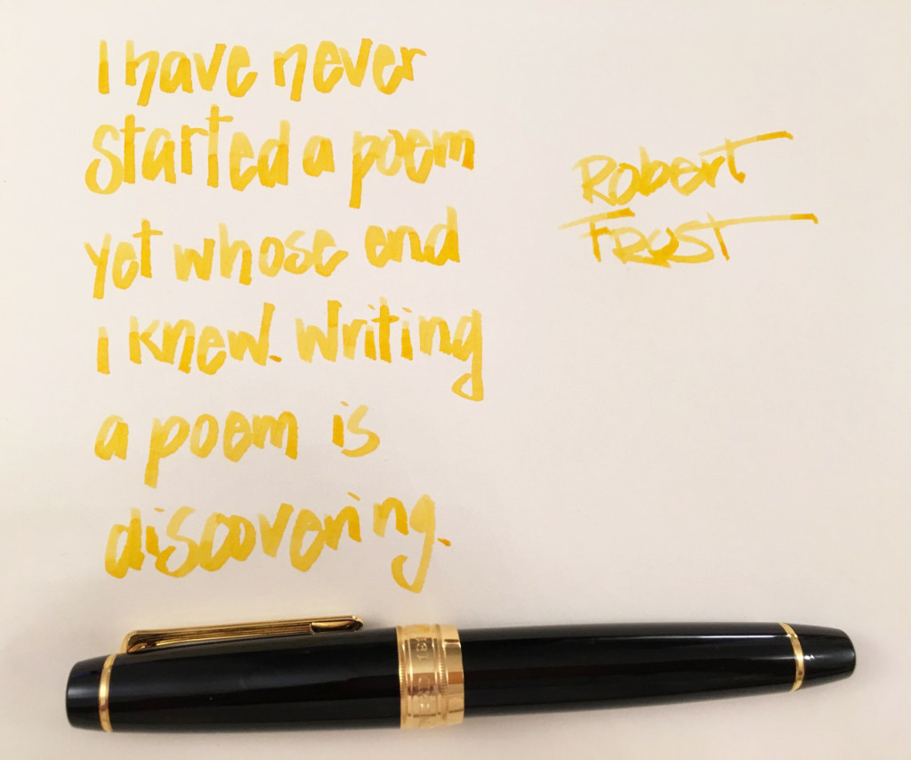 Handwritten Post - Writing is Discovering