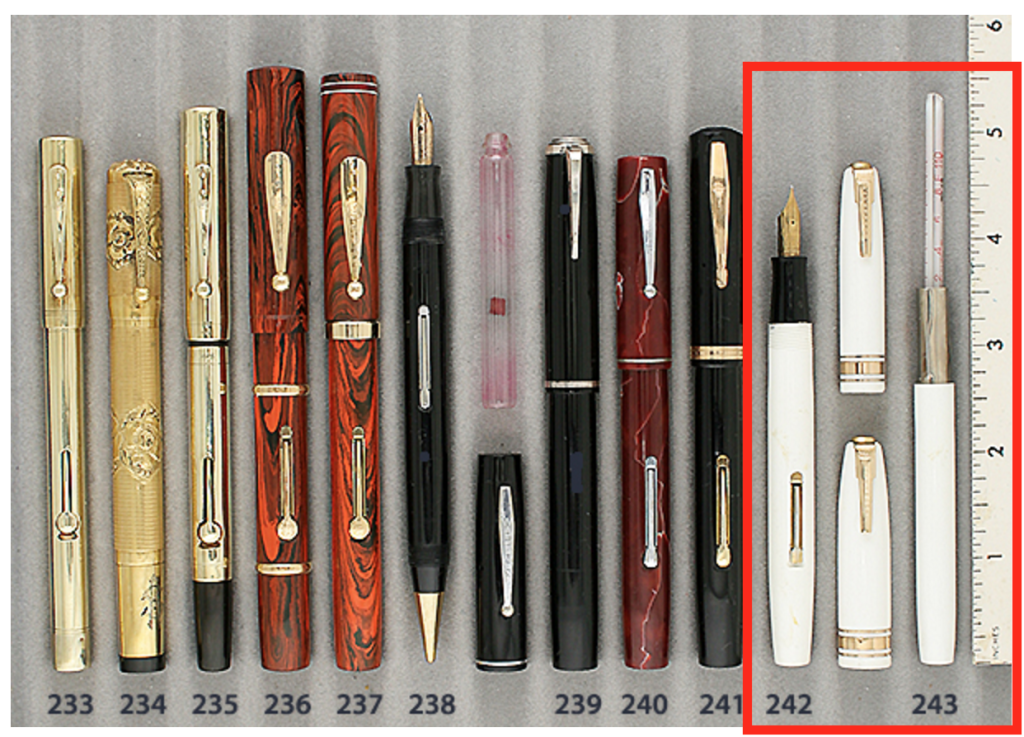 Waterman Doctor's Fountain Pen Set