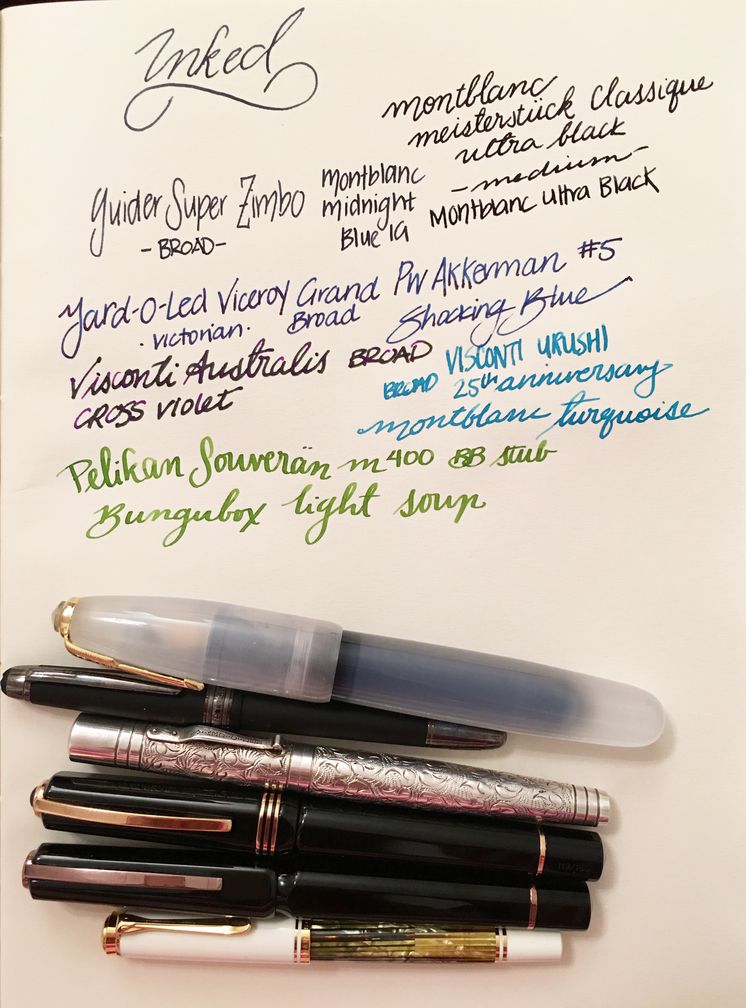 Currently Inked - October 22, 2016