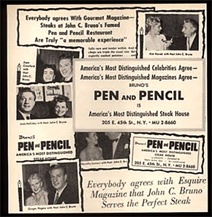 Bruno's PEN and PENCIL Press Clippings