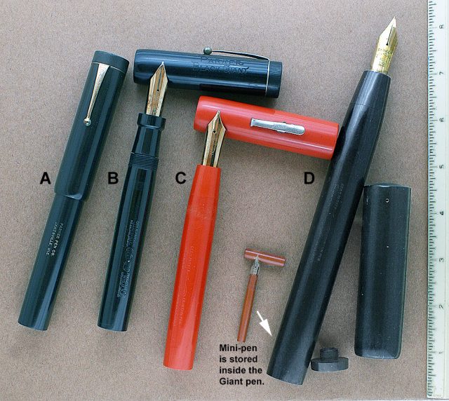 Early Large Fountain Pens